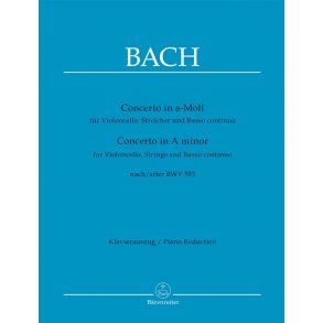 Concerto For Violoncello String And BC A Minor