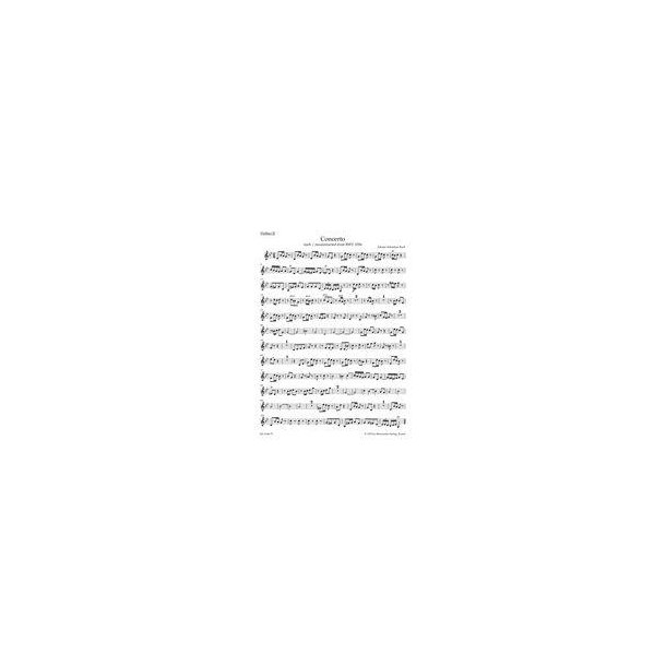 Concerto For Violin, Strings and BC G minor : Reconstructed from BWV 1056