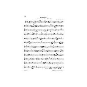 Concerto For Violin, Strings and BC G minor : Reconstructed from BWV 1056