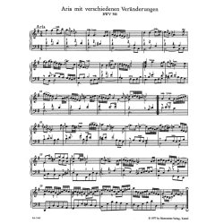 Goldberg Variations - Bach, Johann Sebastian