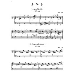 Notebook for Wilhelm Friedemann Bach - Bach, Johann Sebastian