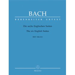 The Six English Suites - Bach, Johann Sebastian