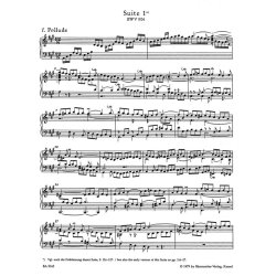 The Six English Suites - Bach, Johann Sebastian