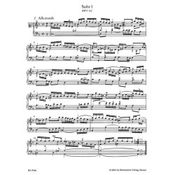 The Six French Suites - Bach, Johann Sebastian