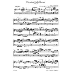 Mass in G minor BWV 235 Lutheran Mass 3