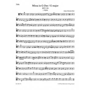 Missa in G (vla)
