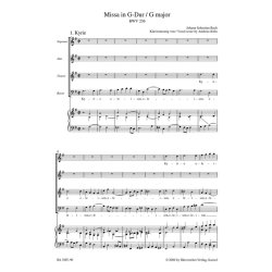 Mass in G major BWV 236 Lutheran Mass 4