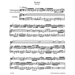 Three Sonatas - Bach, Johann Sebastian