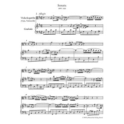 Three Sonatas - Bach, Johann Sebastian