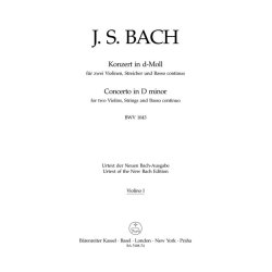 Double Concerto - Bach, Johann Sebastian