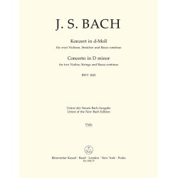 Double Concerto - Bach, Johann Sebastian