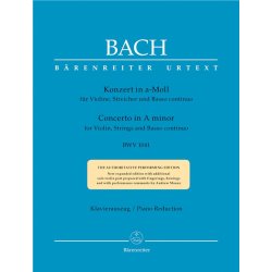 Violin Concerto In A Minor BWV 1041
