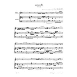 Violin Concerto In A Minor BWV 1041