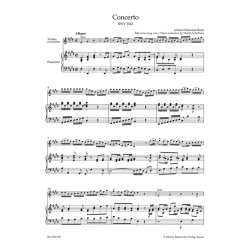 Violin Concerto In E BWV 1042