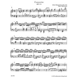 Italian Concerto - Bach, Johann Sebastian