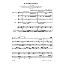 Concerto da camera - Bach, Johann Sebastian
