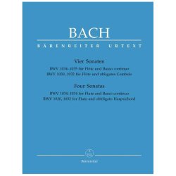 Four Sonatas - Bach, Johann Sebastian