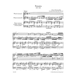 Trio Sonata - Bach, Johann Sebastian