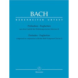 Preludes and Fughettas composed in conjunction with the Well-Tempered Clavier II - Bach, Johann Sebastian