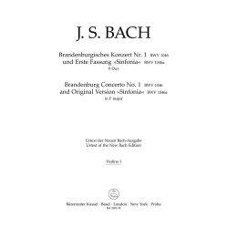 Brandenburg Concerto No. 1 and Original Version "Sinfonia" - Bach, Johann Sebastian