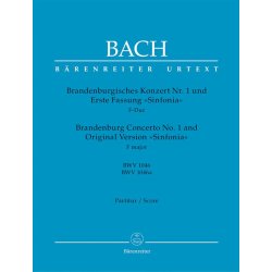 Brandenburg Concerto No. 1 and Original Version "Sinfonia" - Bach, Johann Sebastian