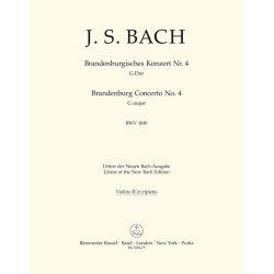 Brandenburg Concerto - Bach, Johann Sebastian
