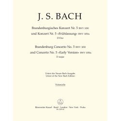 Brandenburg Concerto No. 5 and Concerto No. 5 "Early Version" - Bach, Johann Sebastian