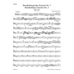 Brandenburg Concerto No. 5 and Concerto No. 5 "Early Version" - Bach, Johann Sebastian