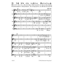 Ich bin ein rechter Weinstock : Motet no. 21 from Geistliche Chormusik 1648