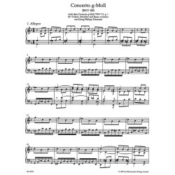 Keyboard Arrangements of Works by Other Composers - Bach, Johann Sebastian