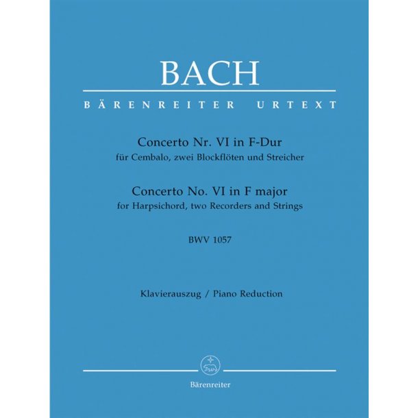 Concerto For Harpsichord No.6 In F Major