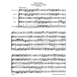 Orchestral Suite (Overture) - Bach, Johann Sebastian
