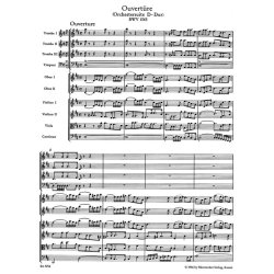 Orchestral Suite (Overture) - Bach, Johann Sebastian