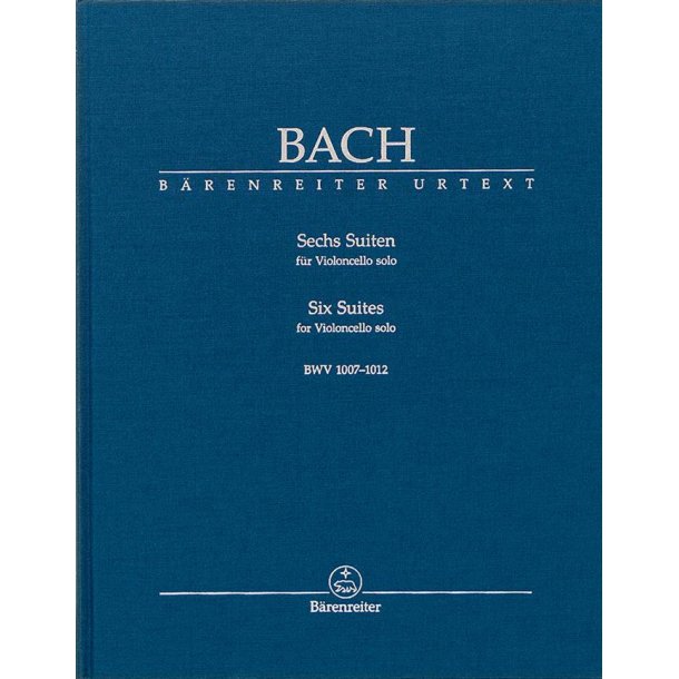 Six Suites For Violoncello Solo : Bwv 1007-1012