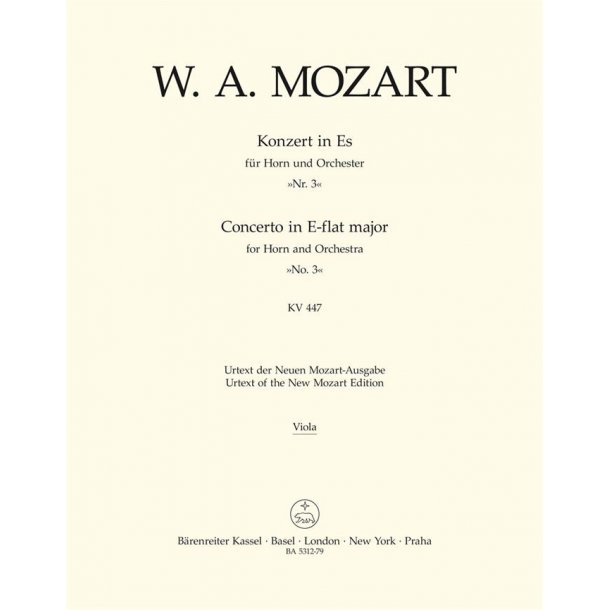 Horn Concerto in E-flat major No. 3 : KV 447