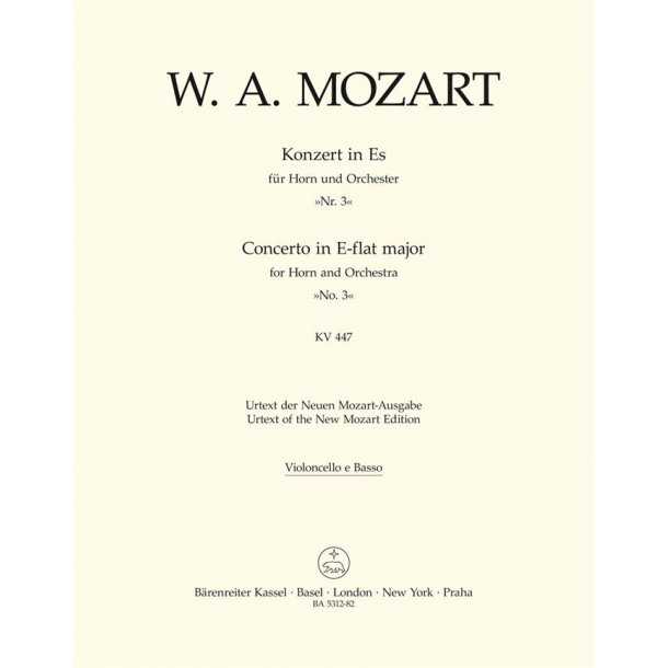 Horn Concerto in E-flat major No. 3 : KV 447
