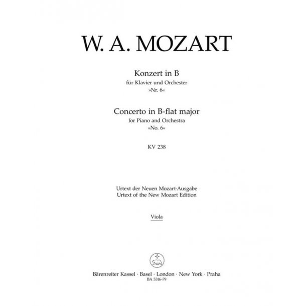Piano Concerto No. 6 in B-flat major KV 238