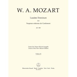 Laudate Dominum - Mozart, Wolfgang Amadeus