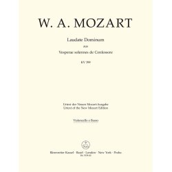 Laudate Dominum - Mozart, Wolfgang Amadeus