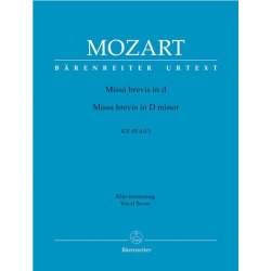 Missa Brevis In D Minor K.65