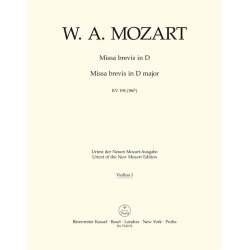 Missa brevis - Mozart, Wolfgang Amadeus