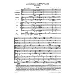 Missa brevis - Mozart, Wolfgang Amadeus
