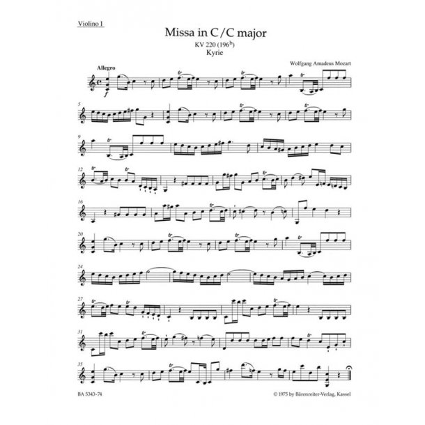 Missa - Mozart, Wolfgang Amadeus