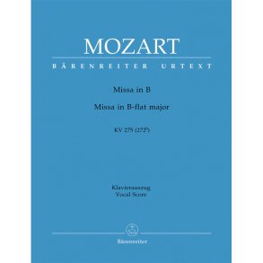 Missa Brevis In B Flat K. 275