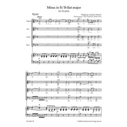 Missa Brevis In B Flat K. 275