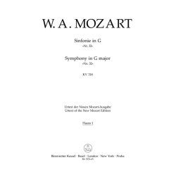 Symphony (Overture) - Mozart, Wolfgang Amadeus