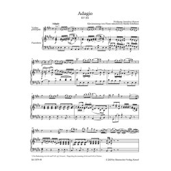 Single Movements for Violin and Orchestra