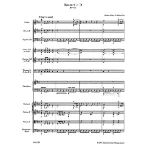 Concerto - Mozart, Wolfgang Amadeus