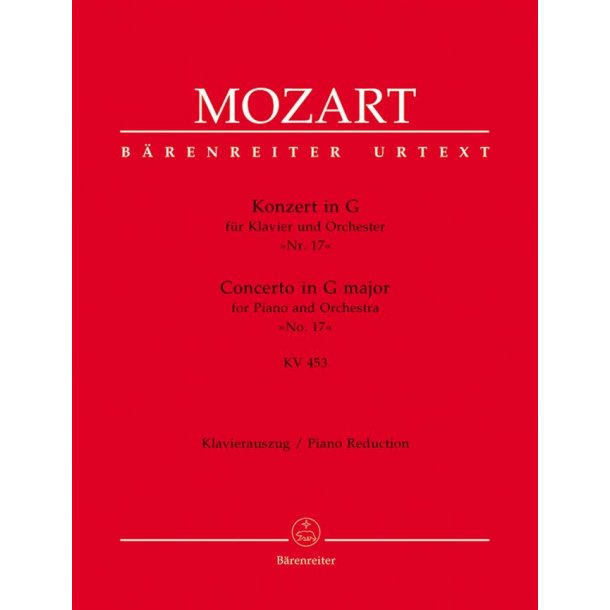 Piano Concerto No.17 In G K.453