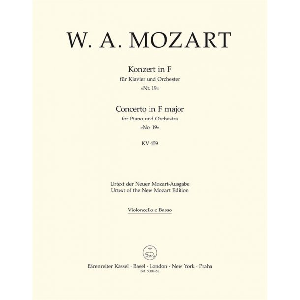 Concerto : Violoncello or Contrabass